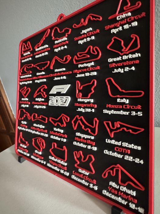 Calendario F1 2027