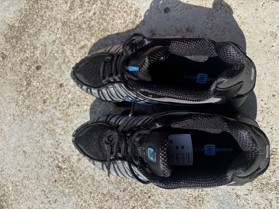 Nike shox TL pretas e azuis