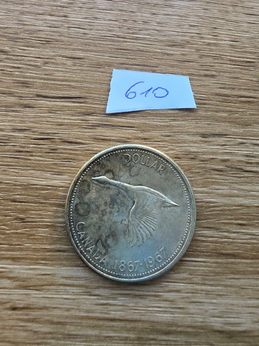 1 Dolar Kanada 1967 – Stulecie Konfederacji  Gęś