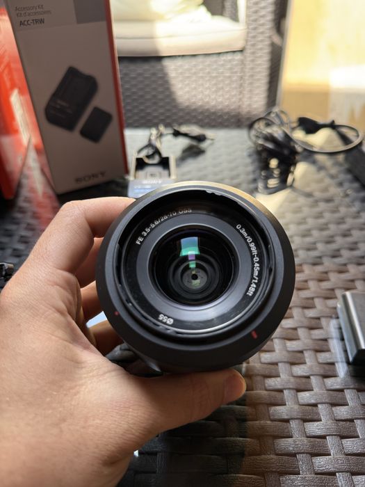 Sony A7 ii + objetiva 28-70mm + 2 baterias + filtro ND