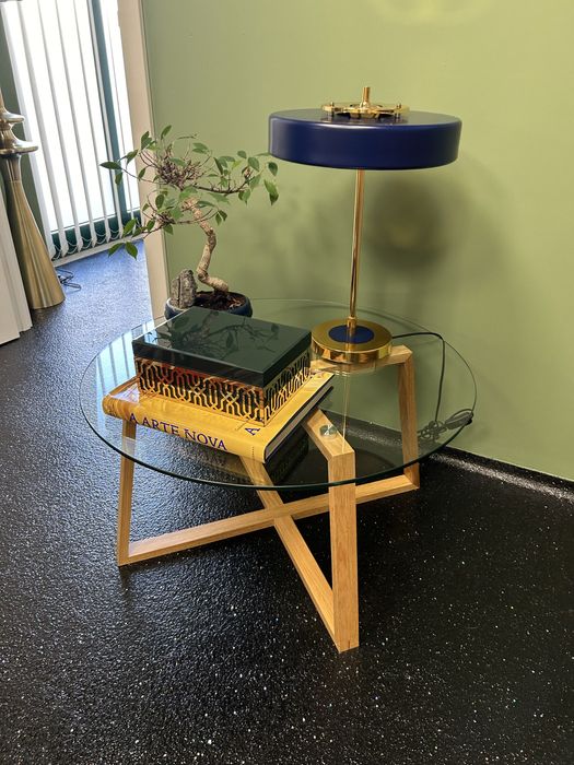 2 mesas conjunto - vidro