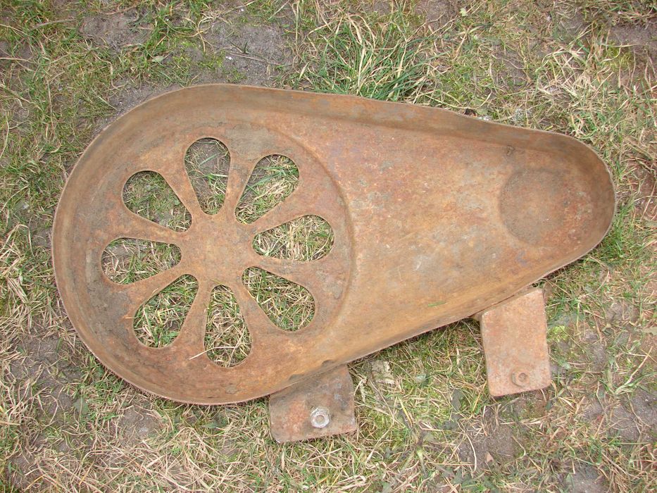 sprężarka kompresor stara osłona kół pasowych