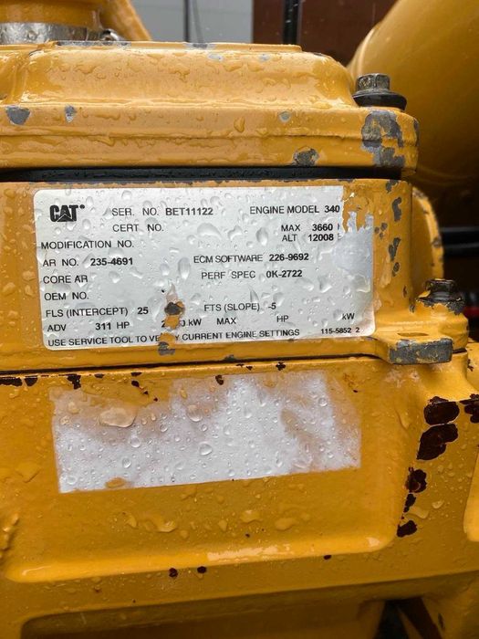 Фронтальний навантажувач 
CATERPILLAR 980 G