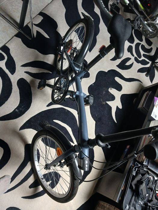 Bicicleta B twin desdobrável Oxylane 120 Gray