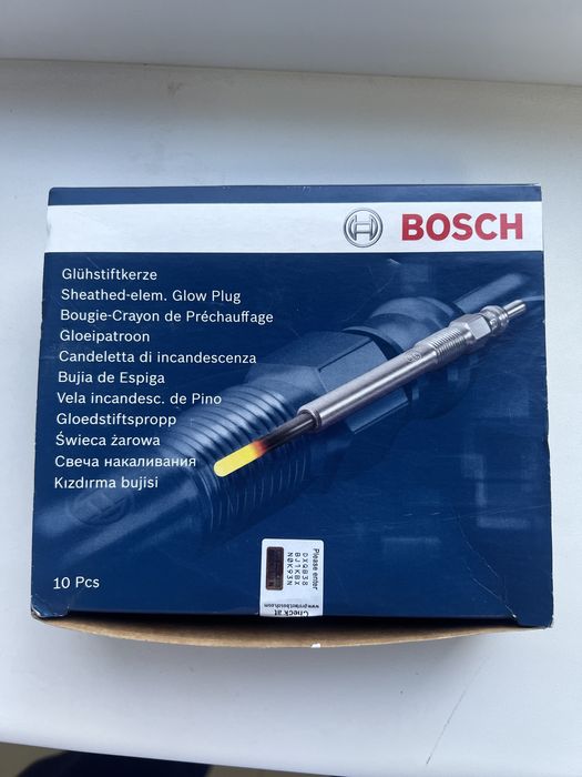 НОВІ Свічки розжарювання BOSCH на VW TIGUAN 4 шт