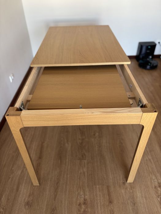 Mesa extensível 120/180 x 80 cm