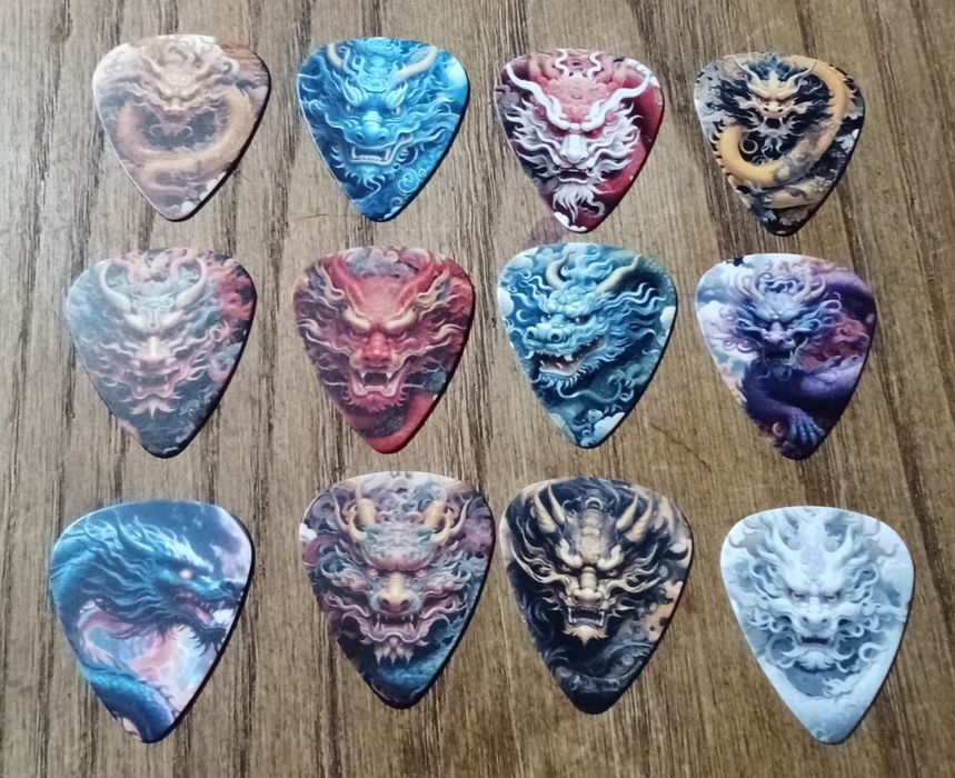 Palhetas para guitarra