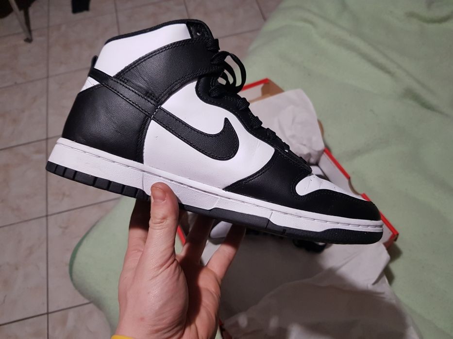 Nike dunk high panda r.43, 9.5us