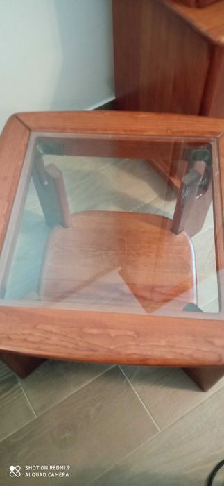 Mesa de apoio madeira maciça