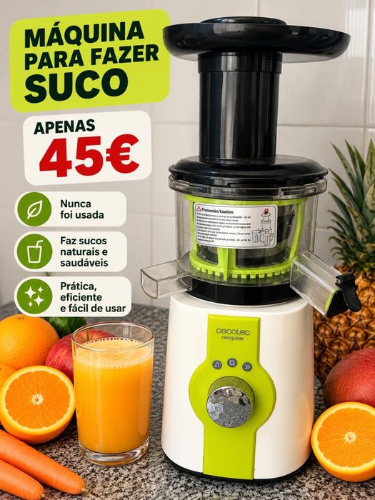 Maquina de fazer sumo natural