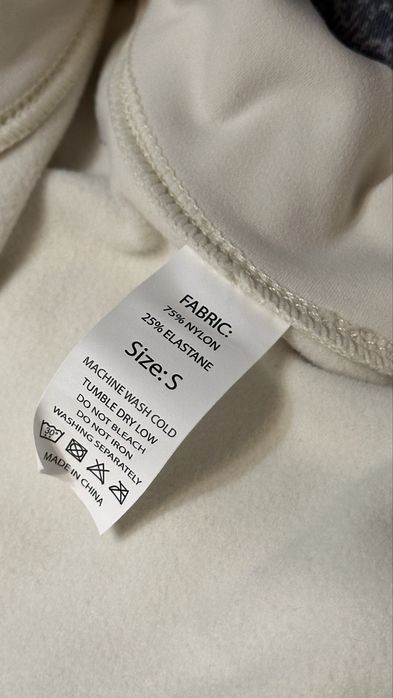 комбінезон на флісі молочний