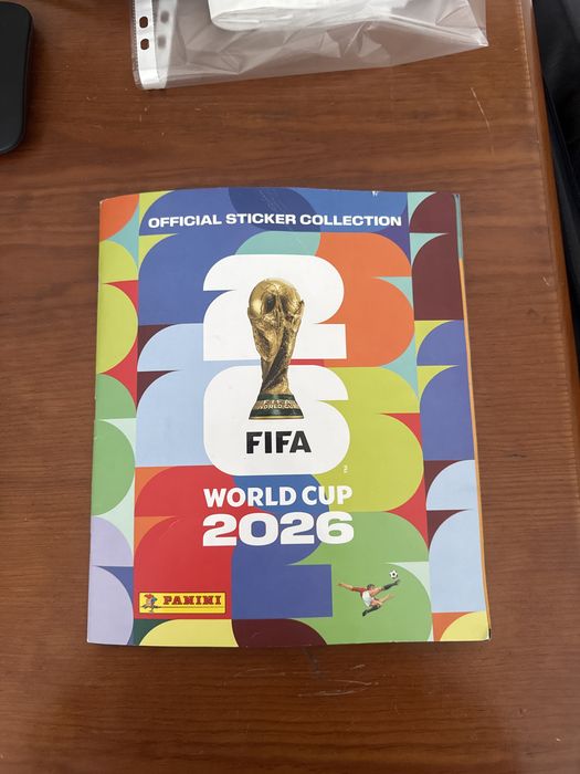 Caderneta oficial mundial 2026
