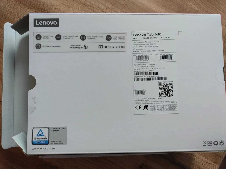 Tablet Lenovo Tab M10 black