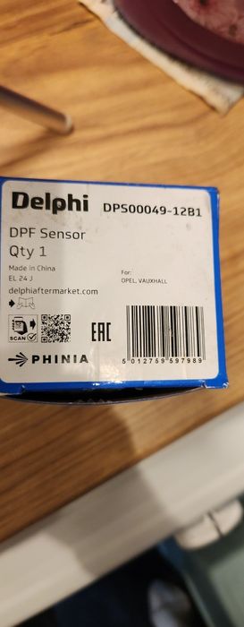 Czujnik ciśnienia spalin  DPS00049-12B1