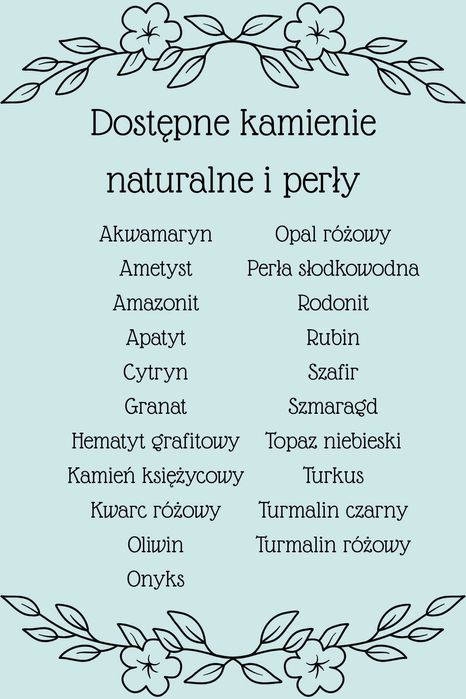 Bransoletka "Niezapominajka"