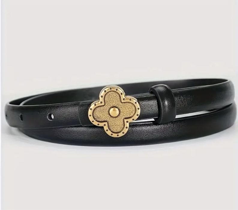 Brazowy Pasek skóra naturalna