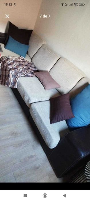 Conjunto sala = sofa+ movel