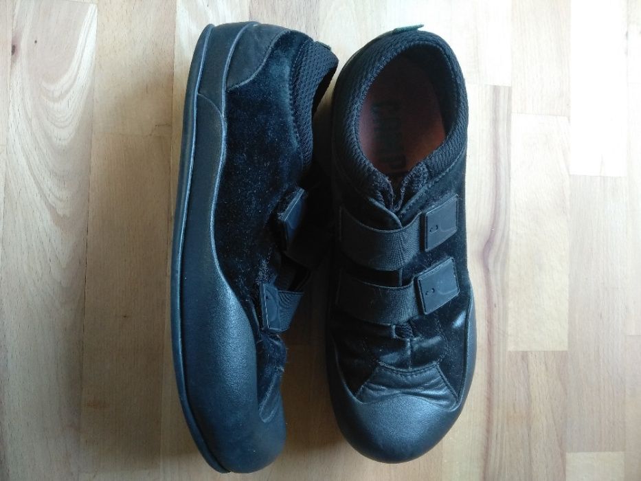 CAMPER | sapatos camurça pretos