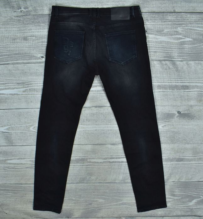 Desigual Męskie Spodnie Jeansowe Slim W32 L34