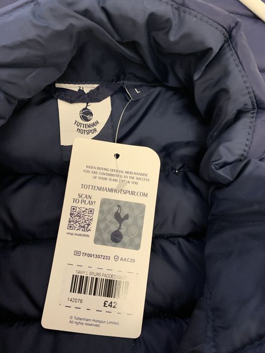Kamizelka pikowana męska Tottenham Hotspur