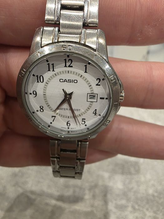 Casio LTP-V004D damski zegarek na bransolecie
