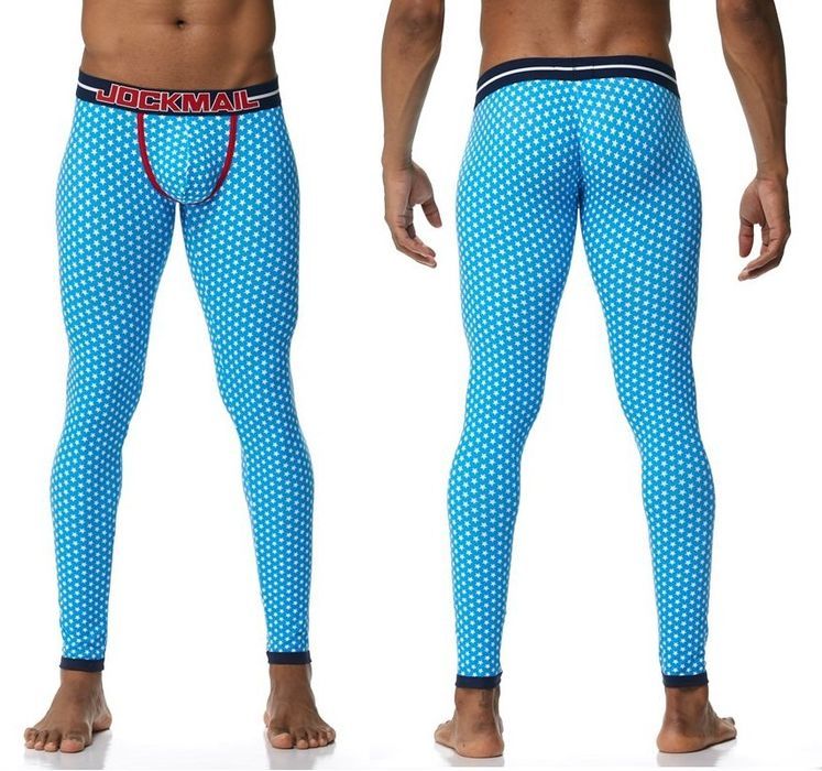 Męskie bawełniane kalesony JOCKMAIL w gwiazdki - XL