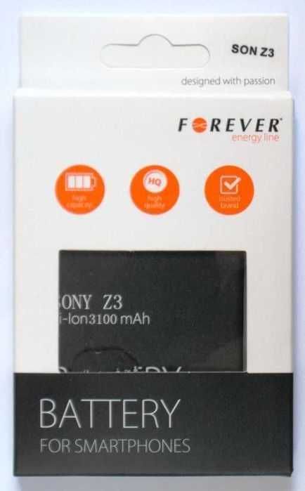 Bateria 3100mAh Li-Ion SONY Z3  D6603 D6643 D6616