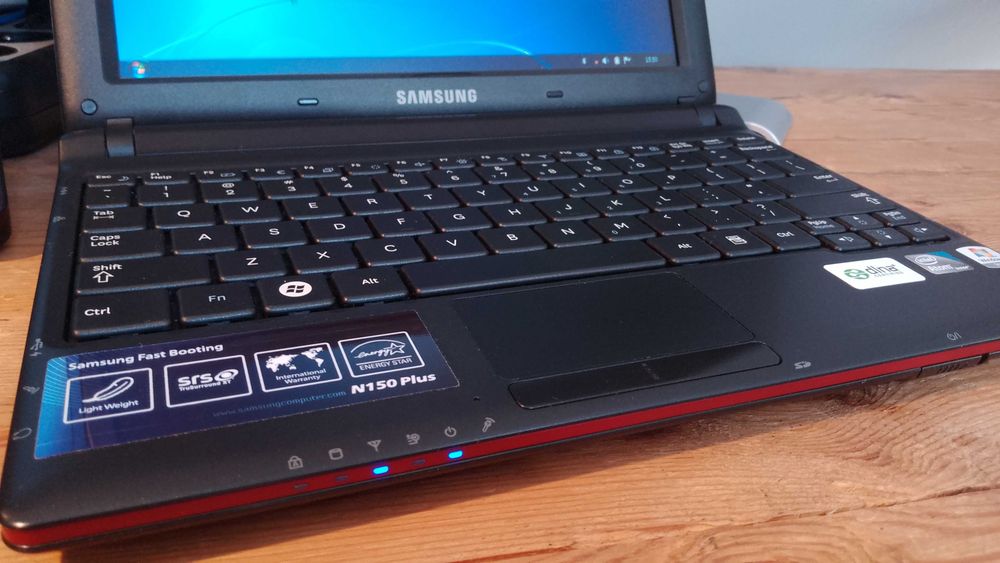 netbook Samsung N150 Plus  2x 1,66Ghz 2GB 160GB 10,1"