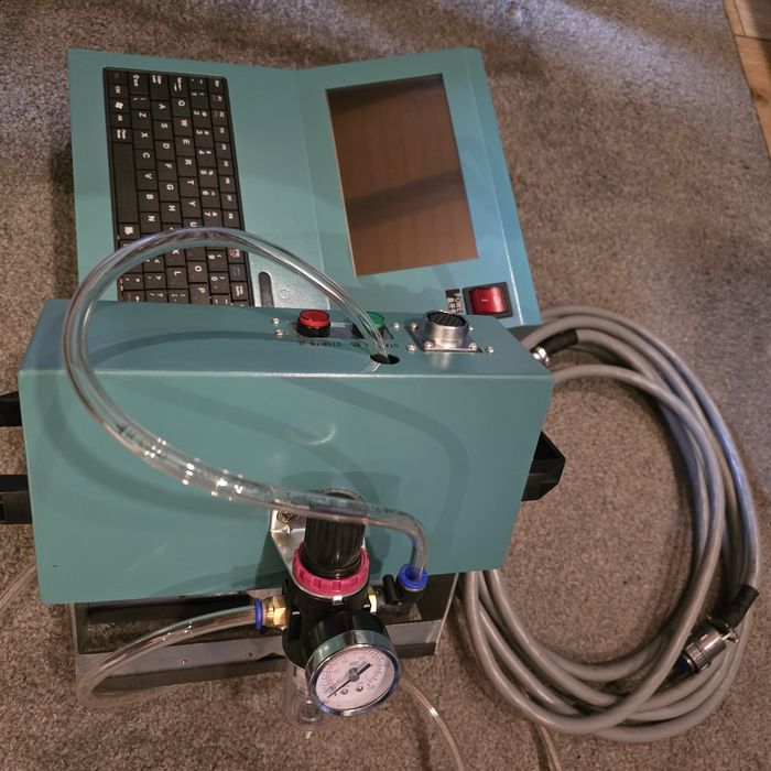 Znakowarka mikroudarowa do butli i do płaskich powierzchni