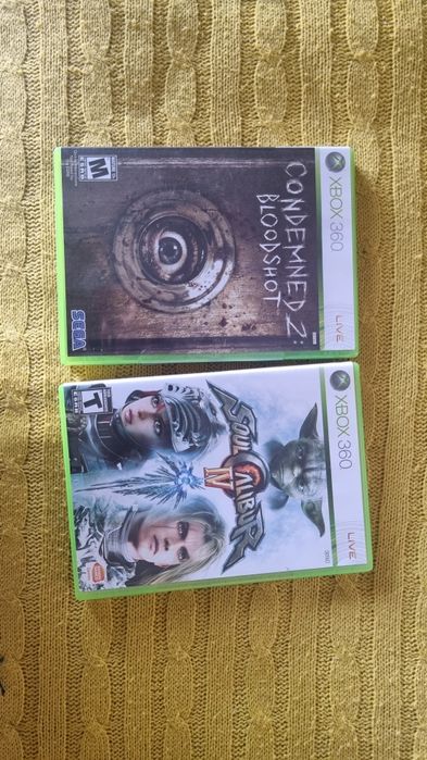 Jogo Soulcalibor 4 e condemned 2