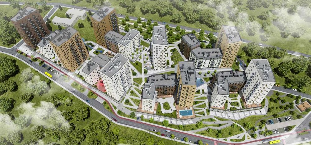 Продаж 1-кімнатної квартири  в зданому ЖК Viking Hills по вул. Щурата 2а
