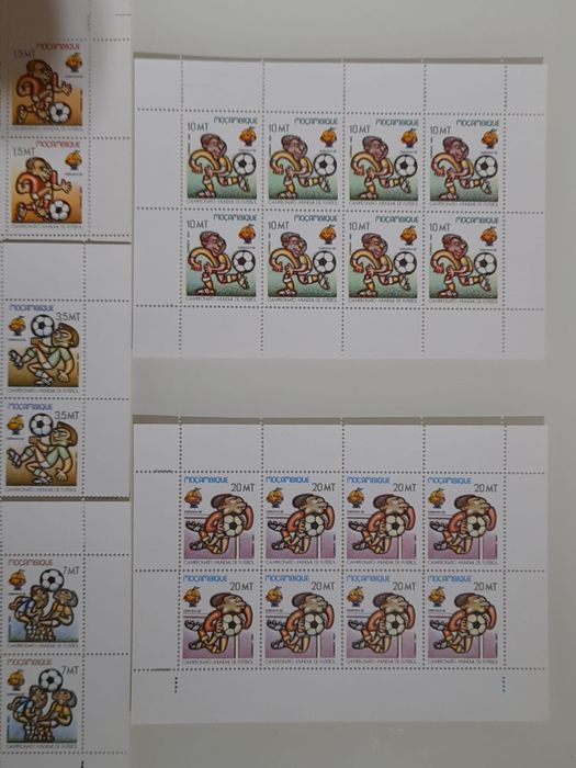 Selos Moçambique do mundial de Espanha 1982