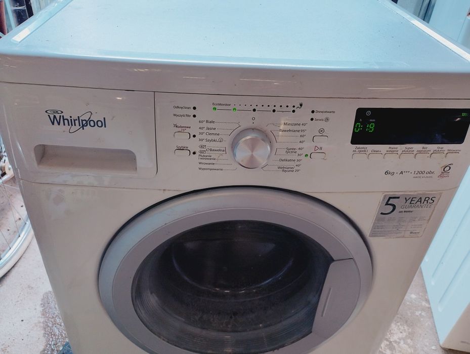 Drzwi pralki Whirlpool awoc61203sl