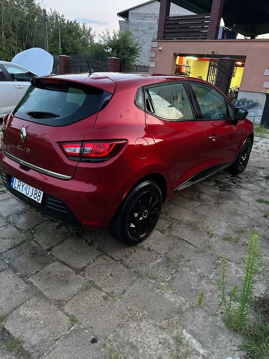 Renault Clio IV 1.2 Benzyna 2018 | Piękny Wiśniowy Lakier | Stan BDB