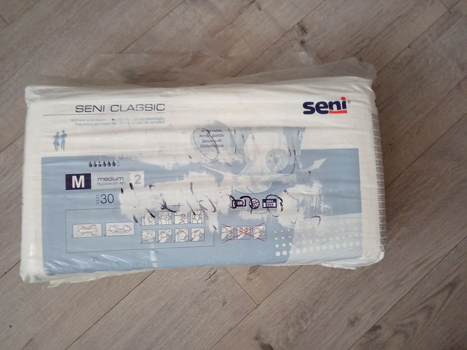 Памперси підгузники прокладки для дорослих Seni M 30 штук