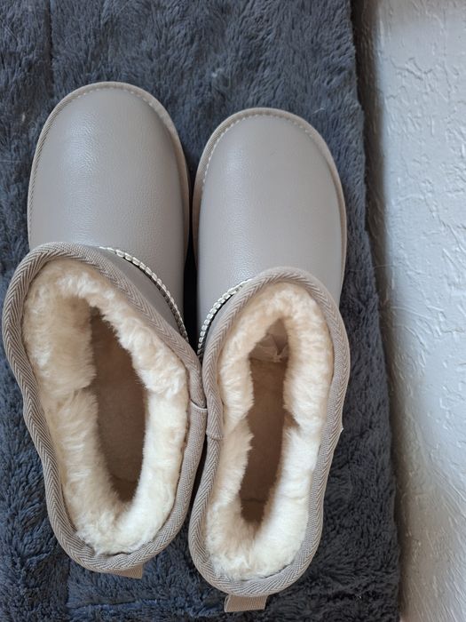 Śniegowce skórzane nowe 39-40