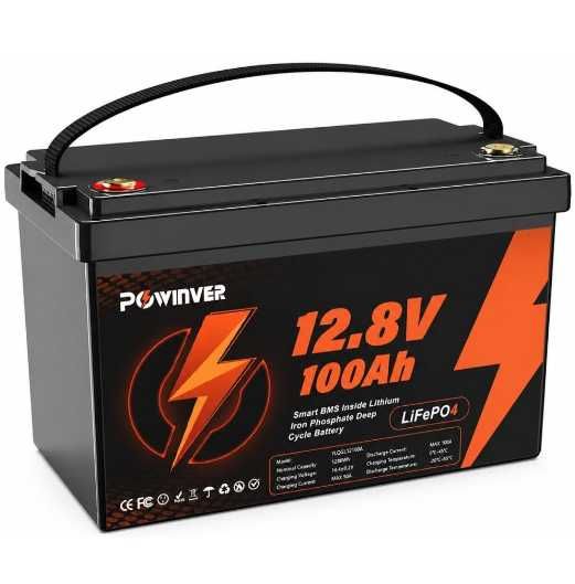 Акумулятор LiFePO4 12V/100Ah, LiFePO4 12V/160Ah 150A BMS Інвертор Комплекти резервного живлення