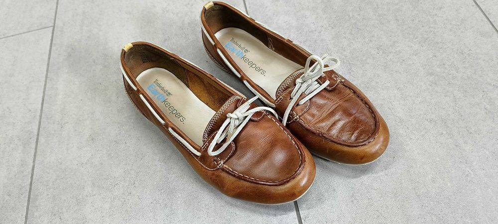 Timberland mokasyny damski skórzane skóra naturalna r. 40-41 w. 26 cm