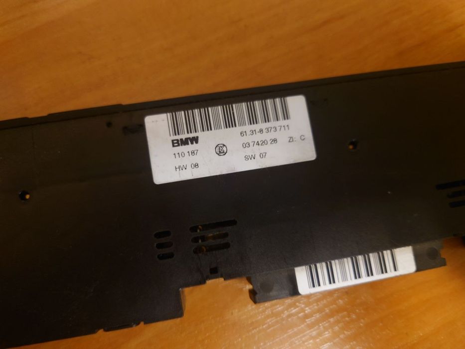 Модуль кнопок ASC та шторкі заднього стекла на BMW E39