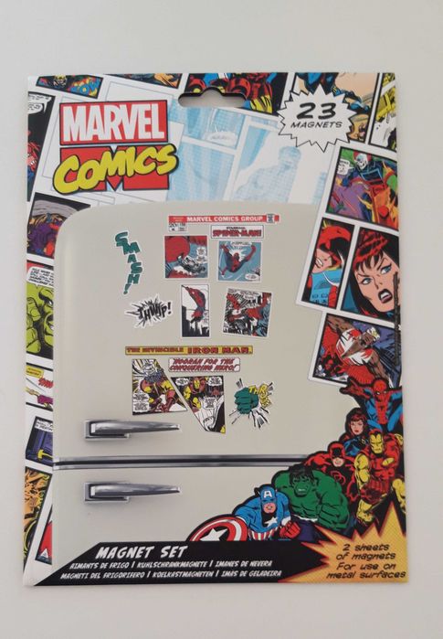Conjuntos de imanes MARVEL Comics - Artigo NOVO.