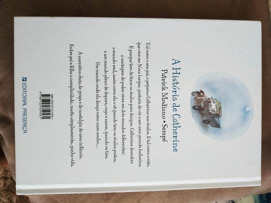 Livro Patrick Modiano A história de Catherine