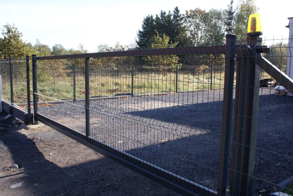 Brama Przesuwna wjazdowa Panelowa Ocynk + Mal Proszkowo (m2) Producent