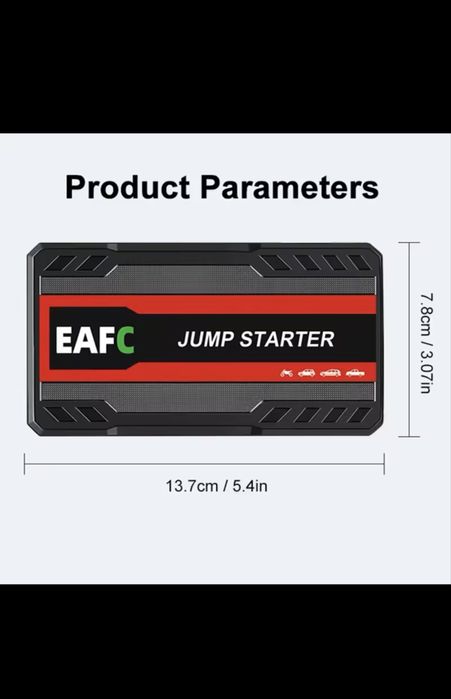 Booster starter do samochodu power bank wysylka gratis