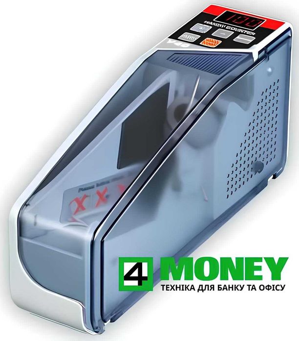 ПОРТАТИВНЫЙ Счетчик Банкнот Валют Купюр СЧЕТНАЯ МАШИНКА Bcash PRO V40