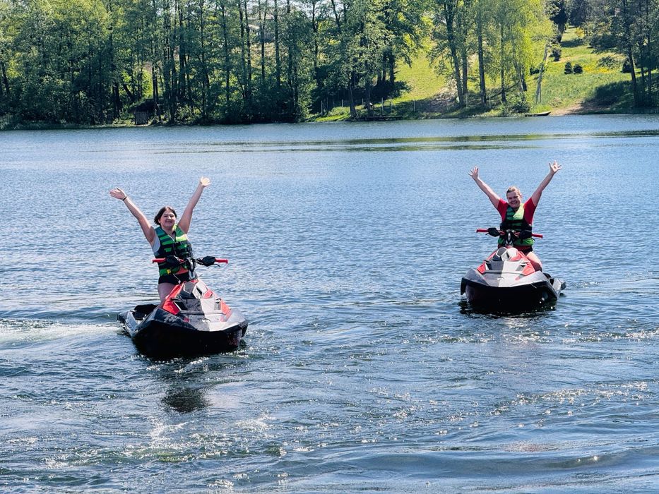Wynajem godzinowy Skuter Skutery Wodne Gudowo Jezioro Lubie Wypożyczalnia SkiJet JetSki Resort Lubię M Hotel