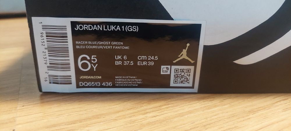 Jordan luka 1 rozmiar 39