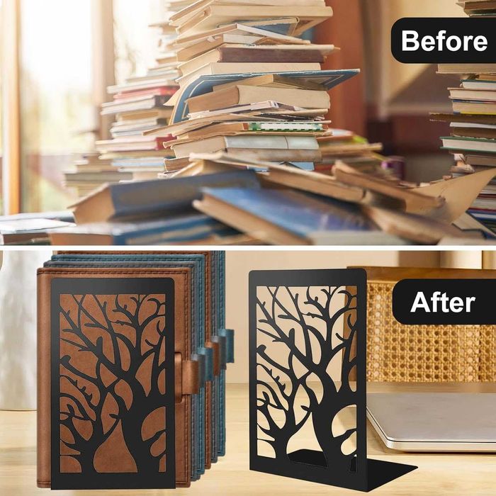 6 Suportes de livros trava livros - 17,2x 12x 9,3 cm NOVO ENVIO GRÁTIS