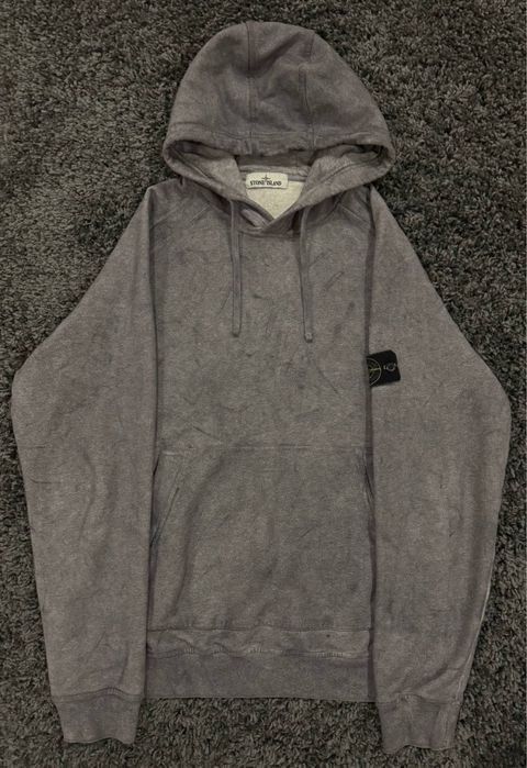 Stone island dust colour hoodie