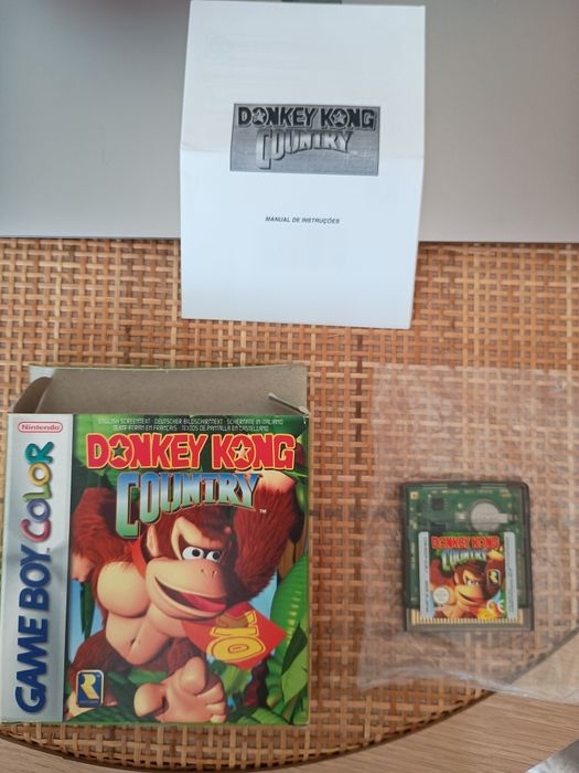 Donkey Kong Country com caixa (GameBoy Color)