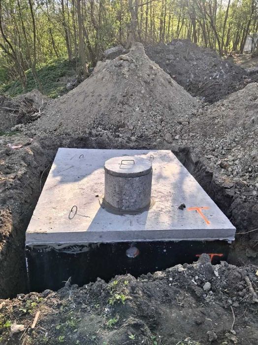 Zbiorniki betonowe na deszczówkę